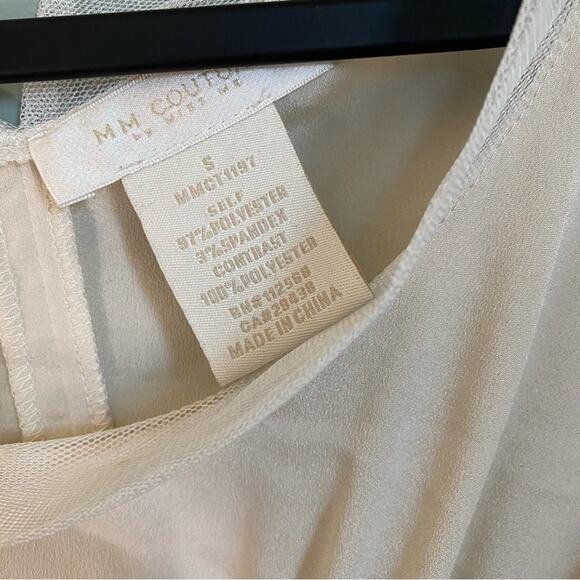 Mm Couture Miss Me Synched Short Sleeve Flowy Top - Picture 4 of 5